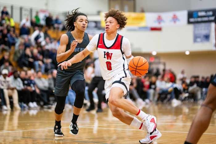 Liberty Harvard Westlake boys basketball Les Schwab Invitational game December 27 2023 Naji Saker-43